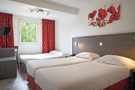 Quadruple Room with 2 Single Beds and 1 Sofa Bed
