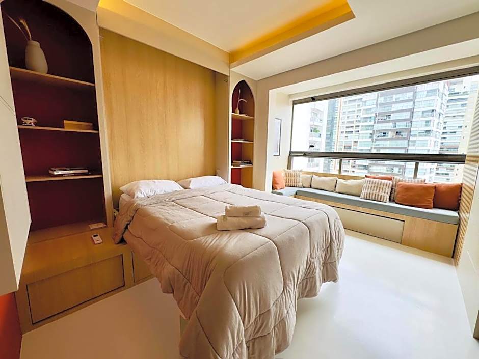 Luxuoso Flat na Bela Cintra, Jardins!