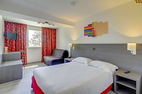 Quadruple Room with 1 Double Bed and 1 sofa bed