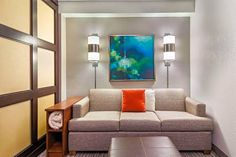 Double Room with Two Double Beds and Roll-In Shower - Disability Access