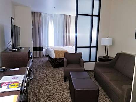 King Suite with Roll in Shower - Accessible/Non-Smoking