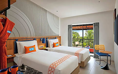 Twin Pool View Deluxe with Balcony