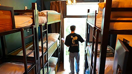 Bed in 9-Bed Mixed Dormitory Room