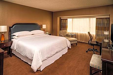 Club level, 1 Bedroom 2 room Suite, 1 King, Sofa bed