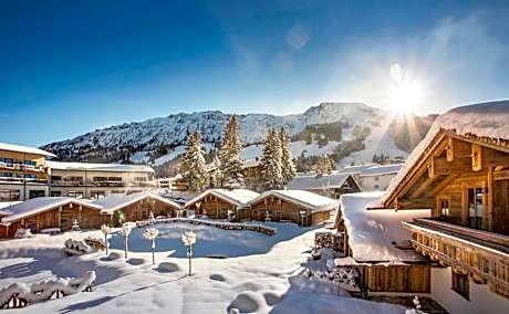 Alpin Chalets Oberjoch - Luxus Unterkunft mit privatem SPA und Zugang zu 3000 qm SPA Panoramahotel Oberjoch
