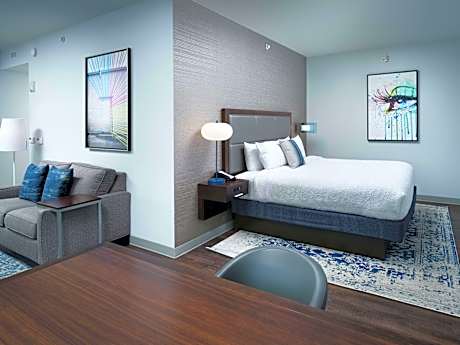 1 King Bed Corner Suite Nonsmoking