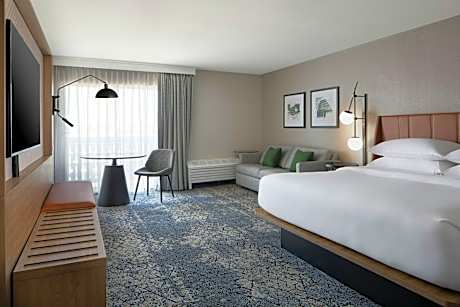 Premium, Club lounge access, Guest room, 1 King, Sofa bed