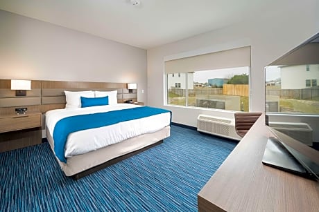 Accessible - Suite King Bed, Mobility Accessible, Roll In Shower, Full Kitchen, Sofabed, Non-Smoking