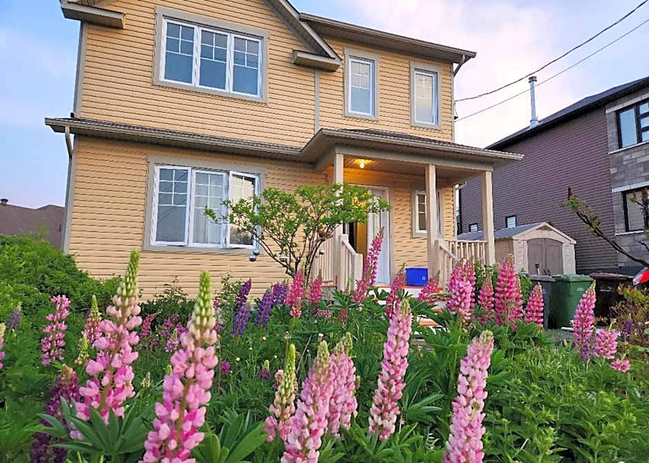 Maison chaleureuse, énergétique et florale