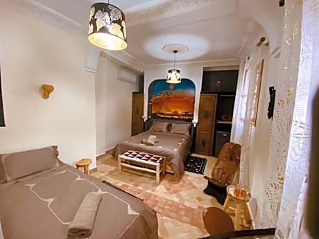 RIAD & SPA SOUS LE SOLEIL Chez Jérôme et Pamela Suite Africaine