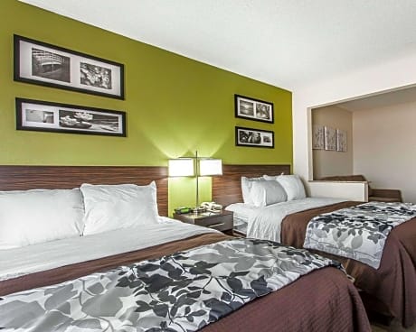 2 Queen Beds, Suite, Nonsmoking