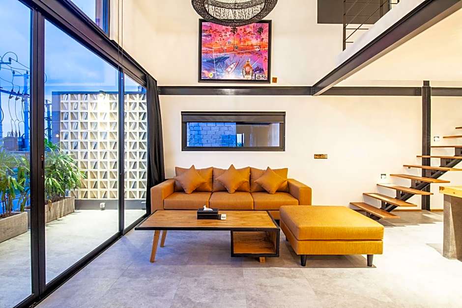 Modern Spacious Loft 200m From The Beach Canggu