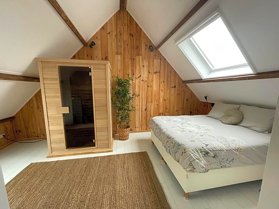 B & B 'Droom in de polder de Suite met prive sauna