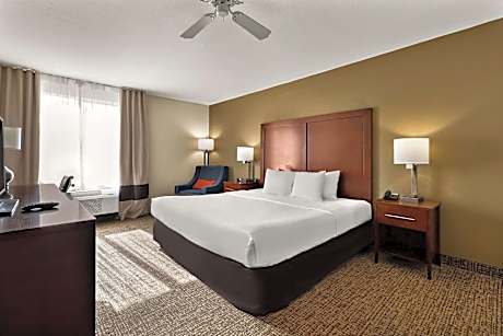 Deluxe King Room - Interior Hall/Non-Smoking