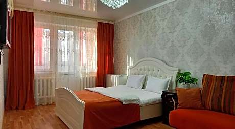 N34 Две большие кровати в Оранжевый Мир Mr.HOUSE