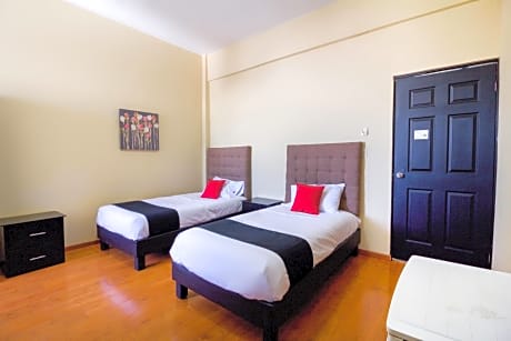 Standard two single beds