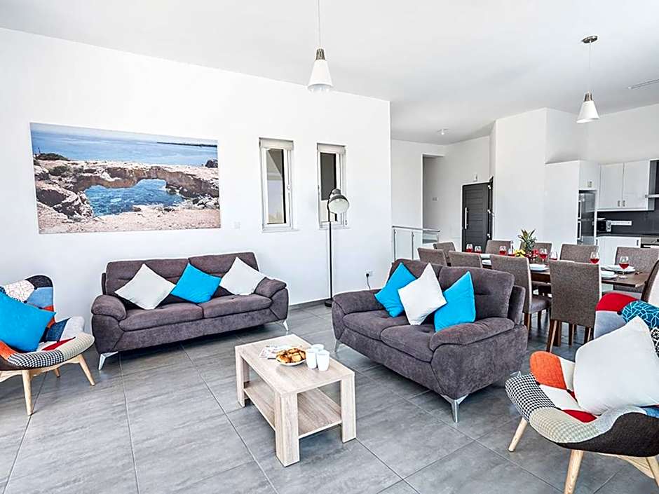 Villa Protaras Miramar, Luxury And New 5Bdr Protaras Villa With Pool