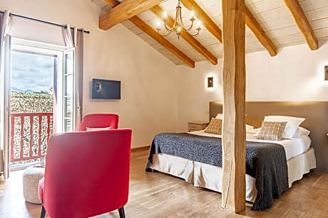 Chambre Double Charme - Vue village