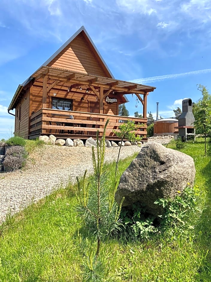 Dolina Bella - ogrzewany domek z balią, sauną i kominkiem w sercu Kaszub