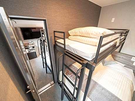 Connecting Room with Double Bed and Bunk Bed - Non-Smoking