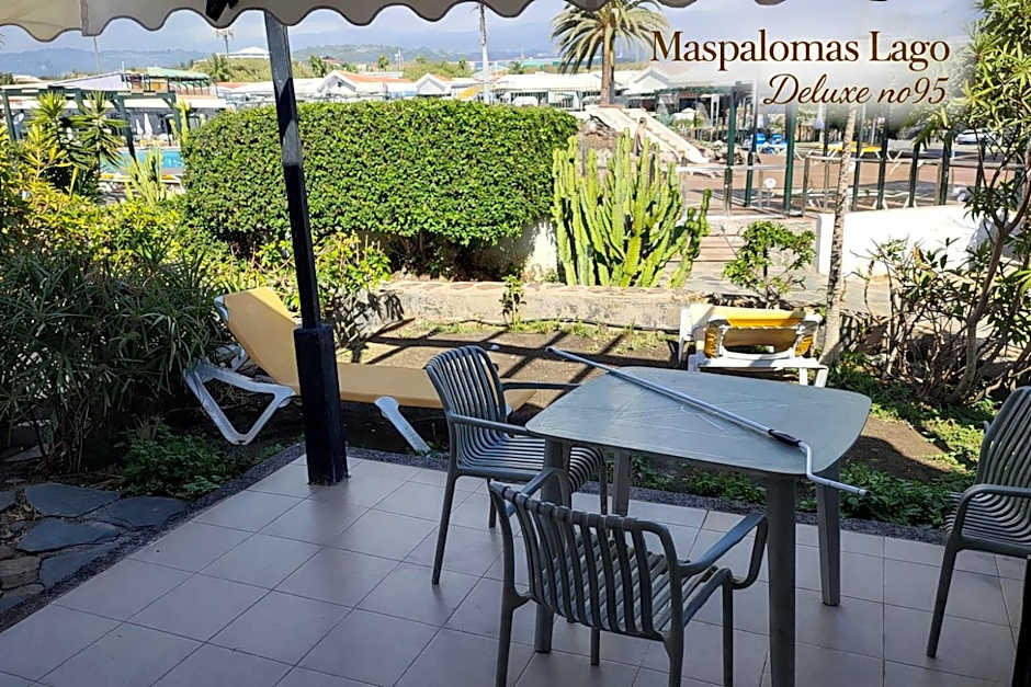 Maspalomas Lago Canary Sunset