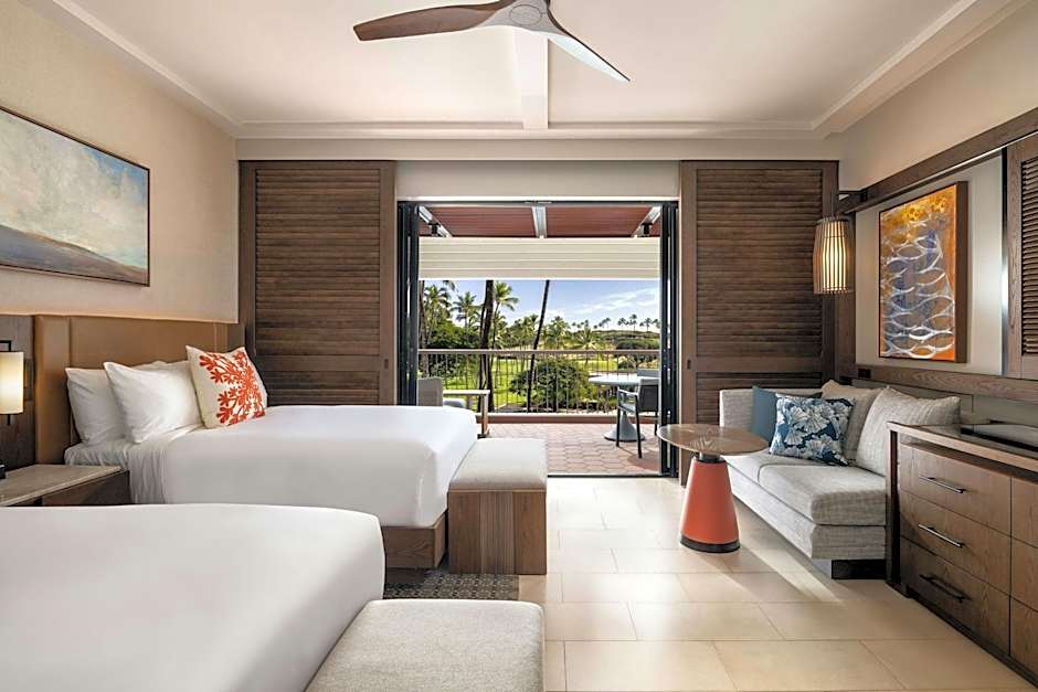 Photo 1 of 10 of Deluxe 2 Double Beds Guestroom, Golf View, Balcony, Main Tower