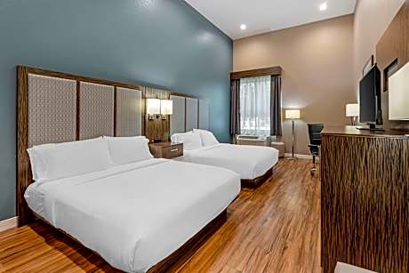 Queen Room with Two Queen Beds and Bath Tub - Pet Friendly/Disability Access