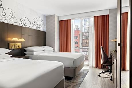 Double Room with Two Double Beds - Hearing Accessible