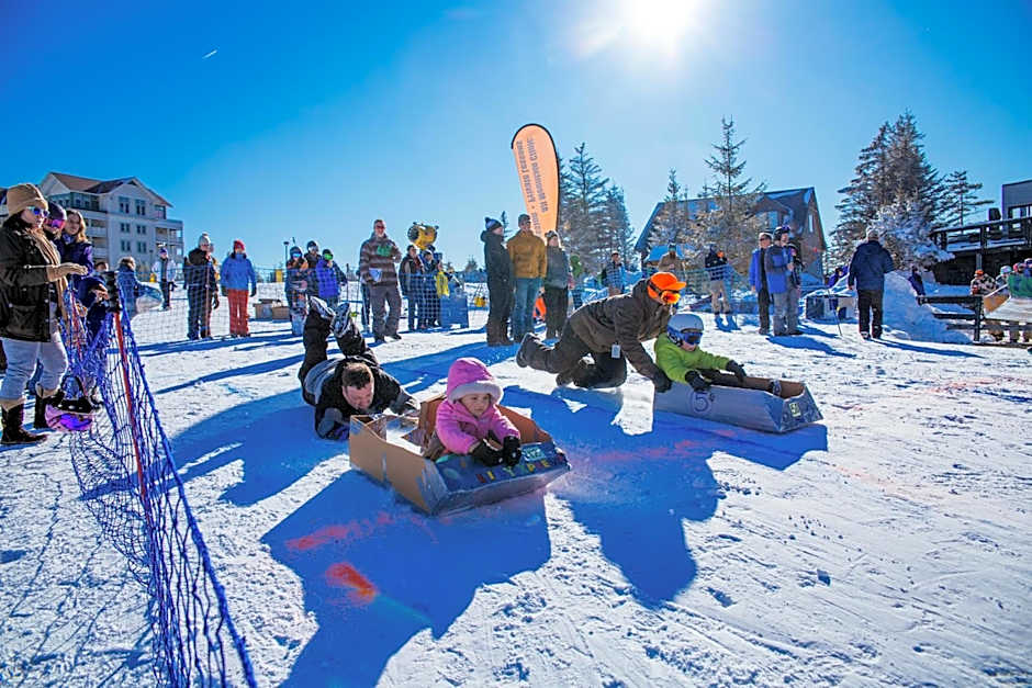 Stroll to Slopes, Village Area, Ski in-out MtLodge 294