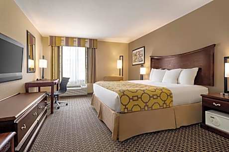 King Room with Roll-In Shower - Mobility/Hearing Accessible - Non-Smoking