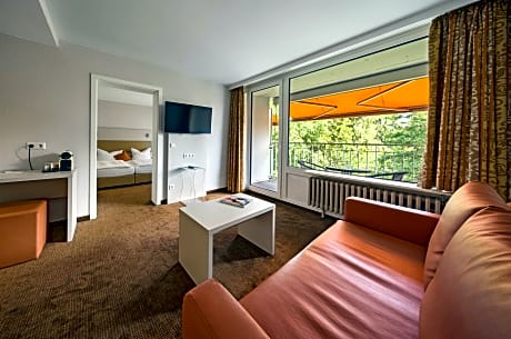 1 double bed - junior suite, balcony, larger room, full breakfast