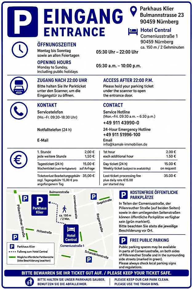 Hotel Central Nürnberg Hauptbahnhof