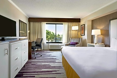 1 King Mobility Accessible W/Bathtub - Fridge