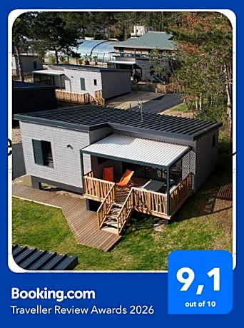 Cottage Jullouville récent l'Edune résidence vacances - plage 150 m -piscine - Wifi