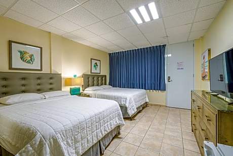 Partial Ocean view Two Queen beds