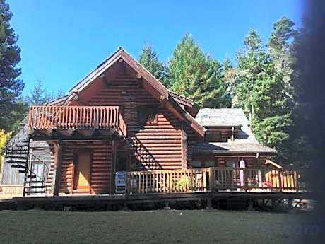 Redwood Log Cabin