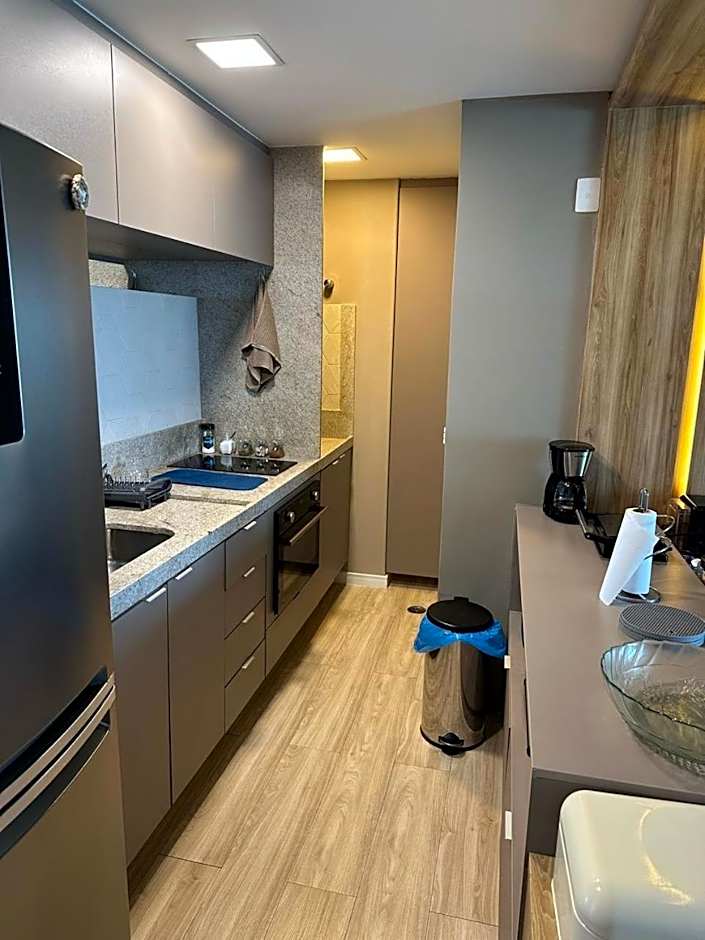 2703 Flat Beira Mar Av Boa Viagem com Cozinha