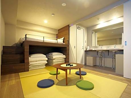 Family Room with Shared Shower Room