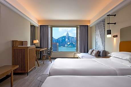 Large Twin Room with Harbor View