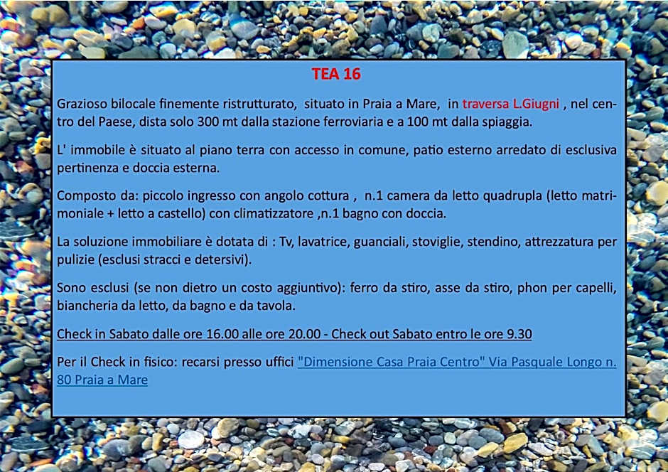 TEA Isola Dino - HOTEL & HOME - Praia a Mare