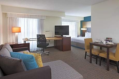 Studio, 1 Queen Bed with Sofa bed (1 Queen Bed and 1 Double Sofa Bed)