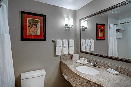 1 King Bed With Whirlpool