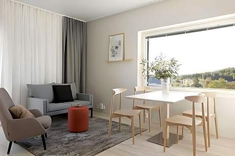 Large-studio with a view and loft