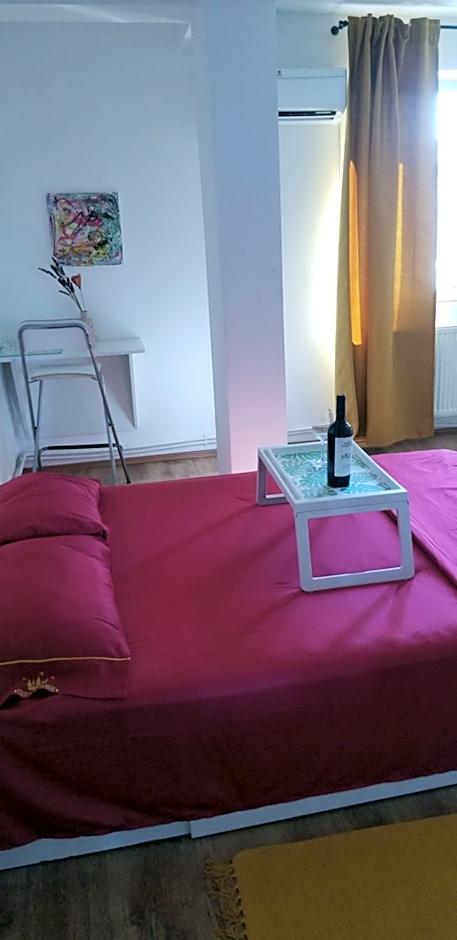 Private room at Ceausescu's place in Old City Unirii Square