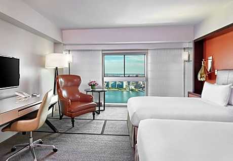 Room with Two Double Beds - City View
