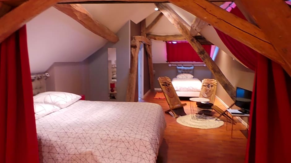 Chambre d'hotes mansardee
