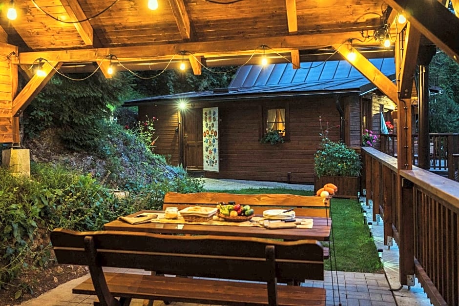 SOVIA WELLNESS CHATA s jacuzzi kaďou a saunou, Čingov