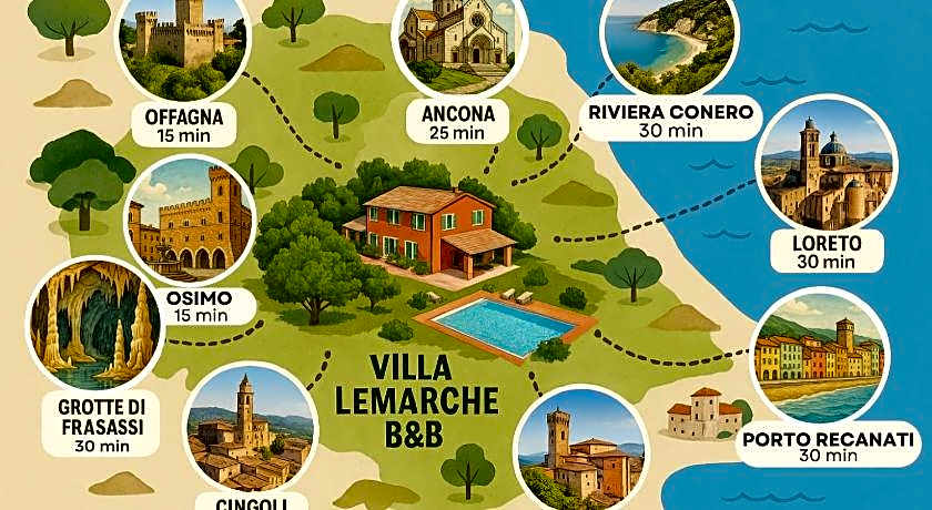 Villa LeMarche b&b
