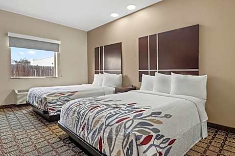 Superior Room with Two Double Beds Disability Access Roll-In Shower Non-Smoking