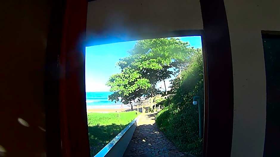 Casa e piscina privativa, vista para o mar em condomínio pé na areia